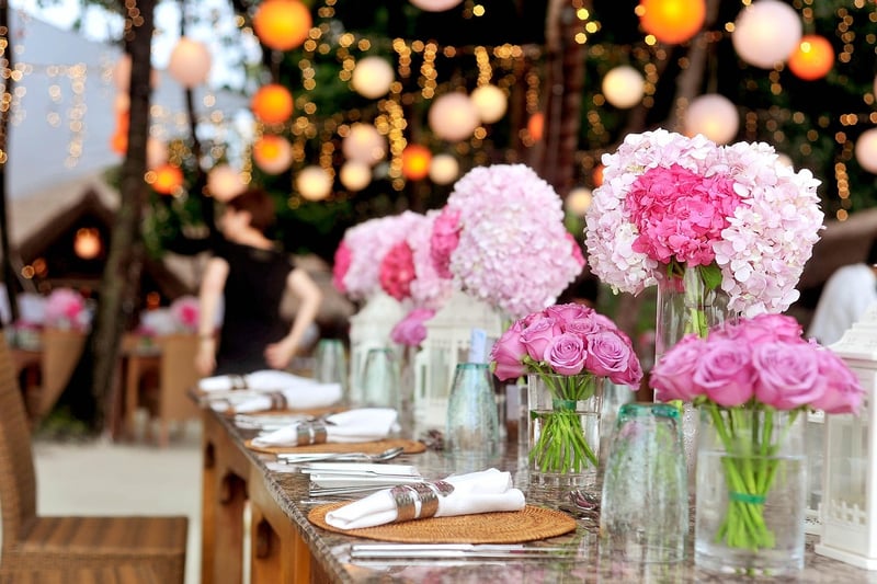 Crystal Table Centerpiece
